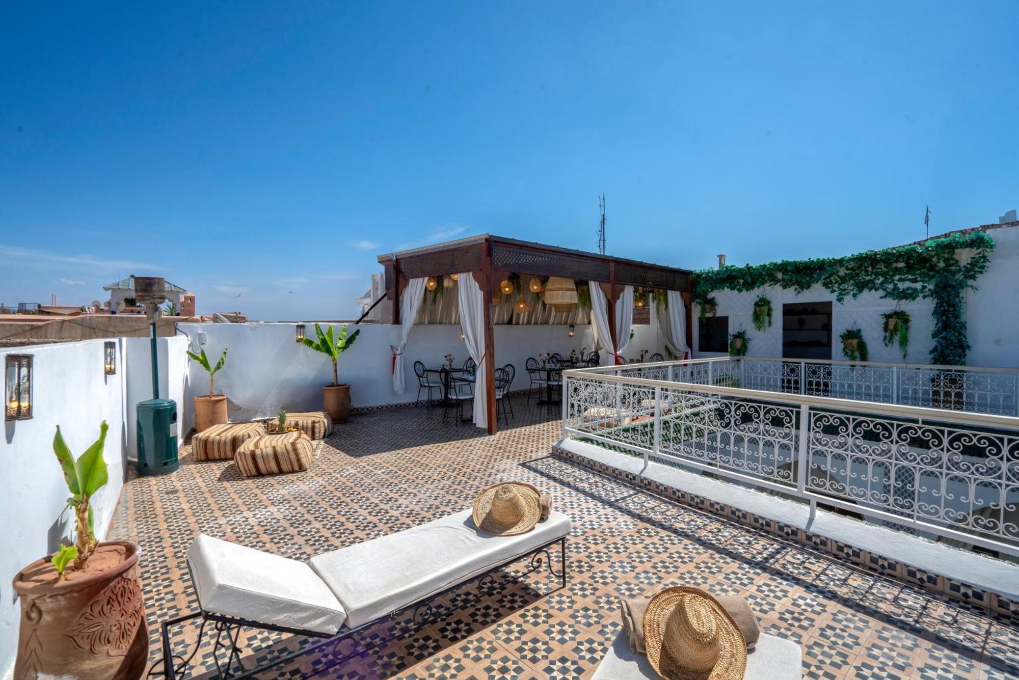 Riad Les Cornes De Gazelle มาร์ราเกช ภายนอก รูปภาพ