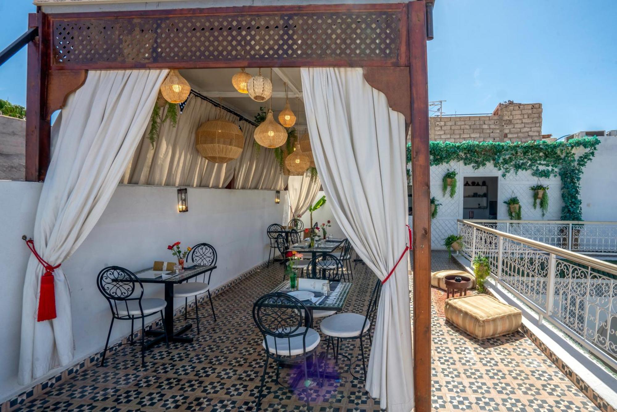 Riad Les Cornes De Gazelle มาร์ราเกช ภายนอก รูปภาพ