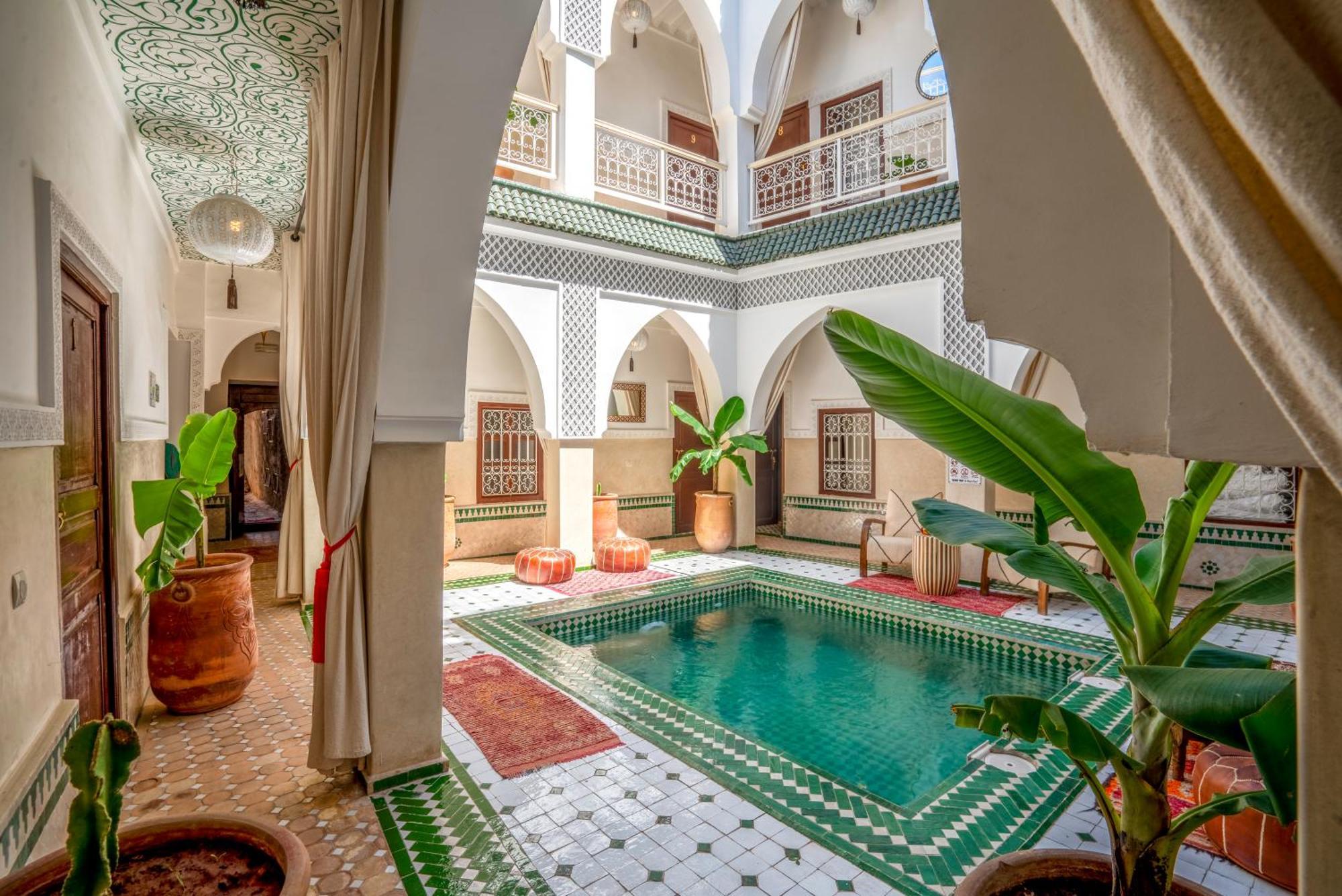 Riad Les Cornes De Gazelle มาร์ราเกช ภายนอก รูปภาพ