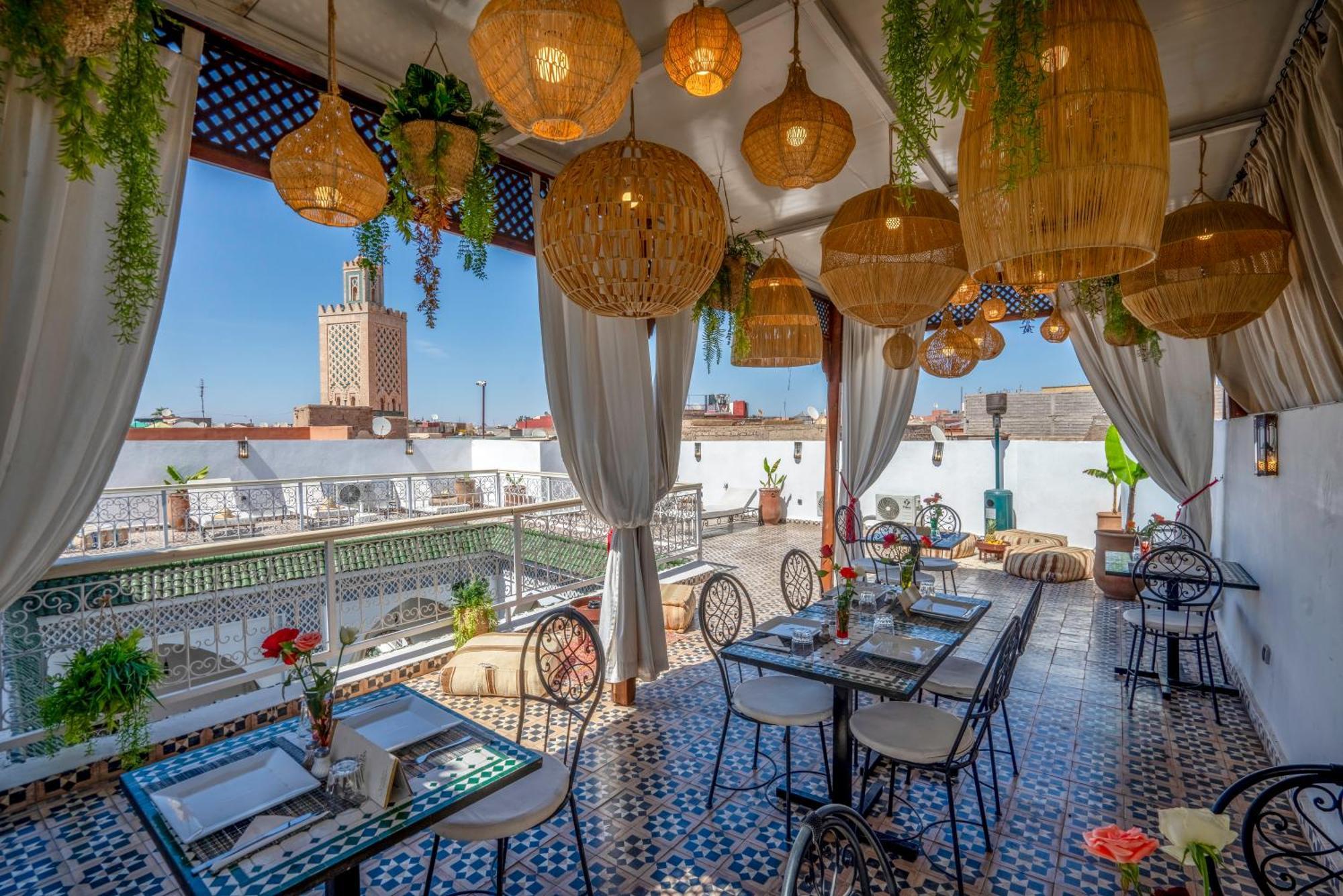 Riad Les Cornes De Gazelle มาร์ราเกช ภายนอก รูปภาพ