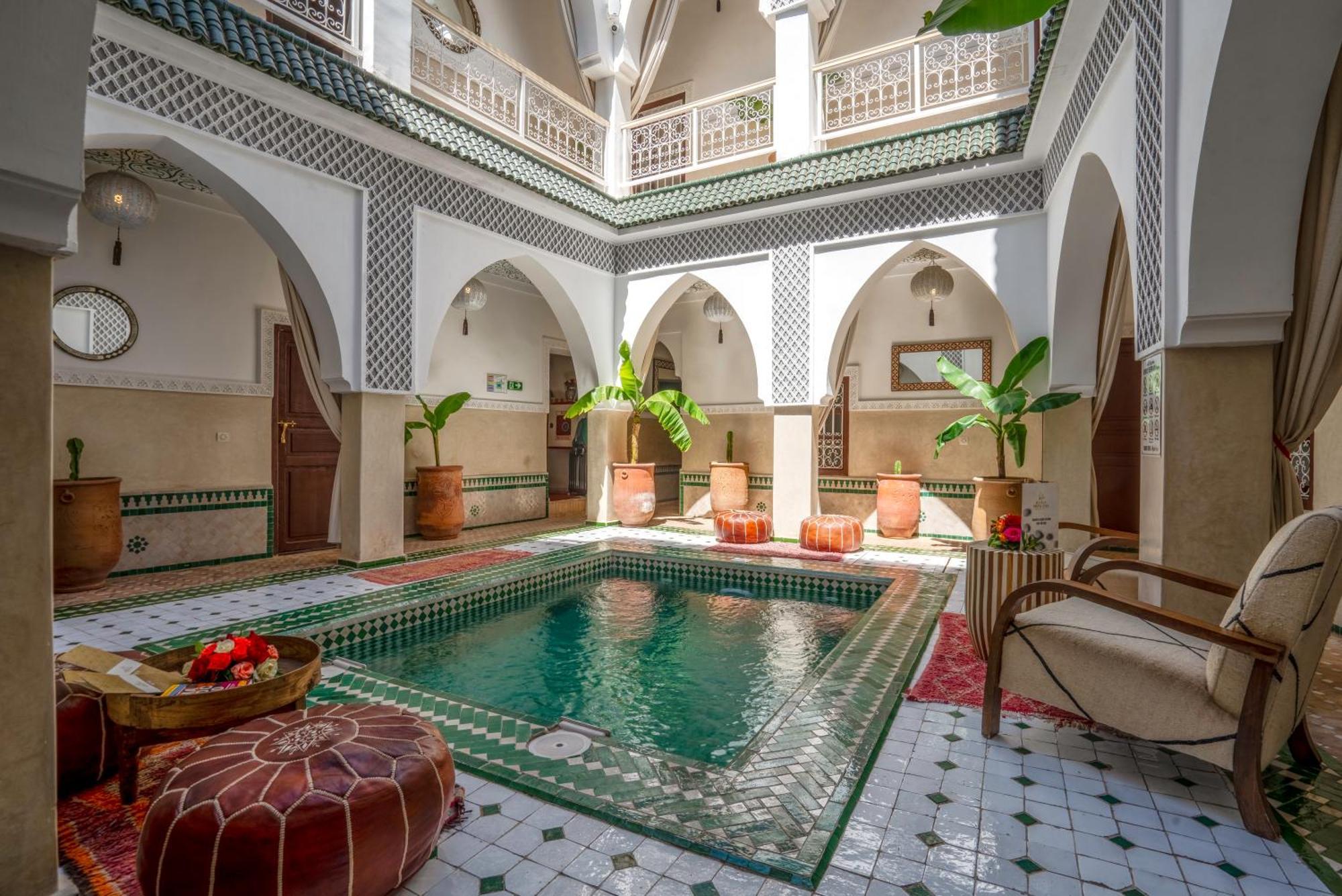Riad Les Cornes De Gazelle มาร์ราเกช ภายนอก รูปภาพ